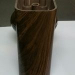 پایه مبل فلور ۱۰ سانت طرح چوب در رنگهای متفاوت با کفی تا ۱۲ سانت ارتفاع